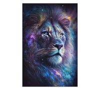 Puzzles pour Adolescents Cosmic Lion Art Print-27 Puzzles pour Adultes, Jouets À Monter Soi-même, Cadeaux pour Femmes, Cadeaux De Noël Et d'anniversaire 1000pcs(75x50cm)