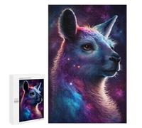 Puzzles pour Adolescents Cosmic Llama Portrait-11 Puzzle Anti-Stress pour Adolescents Chaque Pièce Est Unique - Idéal comme Cadeau pour Toute La Famille 1000 PCS