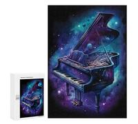 Puzzles pour Adolescents Cosmic Piano Keys Casse-tête pour Adolescents : Analyse Et Logique, Difficile Et Stimulant, Idéal comme Cadeau 300 PCS