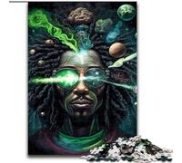 Puzzles pour Adolescents Cosmic Rastafari, Aidez Le Cerveau à exercer des Jouets addictifs pour cultiver la Patience et améliorer la mémoire (Taille 26x38cm)