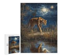 Puzzles pour Adolescents Cougar by The Water Puzzles pour Adolescents - Décoration Murale - Cadeau Unique pour Anniversaire Et Noël