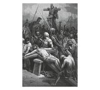 Puzzles pour Adolescents Crucifixion of Jesus Puzzles pour Adultes, Jouet, Décoration Murale, Décoration Intérieure, Défi À Réaliser 75x50cm/1000pcs