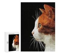 Puzzles pour Adolescents Cute Cat Vintage Puzzles pour Adolescents - Décoration Murale - Cadeau Unique pour Anniversaire Et Noël