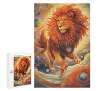 Puzzles pour Adolescents Cute Lion Puzzles pour Adultes À Monter Soi-même, Décorations Murales, Idées Cadeaux pour Toute La Famille 1000 PCS