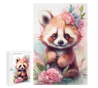 Puzzles pour Adolescents Cute Little Red Panda Puzzles pour Adolescents : Améliorent La Mémoire. Chaque Pièce Est Unique - Idée Cadeau d'anniversaire Unique 1000 PCS