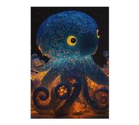 Puzzles pour Adolescents Cute Octopus Puzzles pour Adultes, Jeu Familial, Course De Vitesse Manuelle, Cadeaux d'anniversaire Uniques 38x26cm/1000pcs