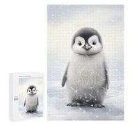 Puzzles pour Adolescents Cute Penguin Chick Casse-têtes pour Adolescents - Jeu De Réflexion - Améliore La Mémoire - Cadeaux De Noël Et d'anniversaire