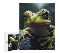Puzzles pour Adolescents Cute Wet Frog Puzzles pour Adultes Jeu Manuel Cadeau d'anniversaire Cadeau d'anniversaire, Cadeaux, 500 PCS