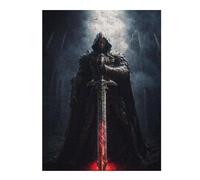 Puzzles pour Adolescents Dark Archangel Puzzles pour Adultes, Jouets À Monter Soi-même, Décoration Parfaite, Interaction Parent-Enfant 52x38cm/1000pcs