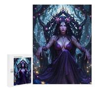 Puzzles pour Adolescents Dark Forest Queen Puzzles pour Adultes À Monter Soi-même, Décorations Murales, Idées Cadeaux pour Toute La Famille 500 PCS