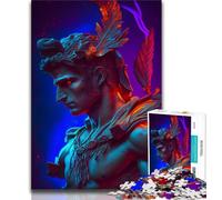 Puzzles pour Adolescents Dark Hermes 1000 pièces Puzzles pour Adolescents et Adultes Art Mural Moderne à Faire soi-même Cadeau Unique Décoration d'intérieur 26x38cm