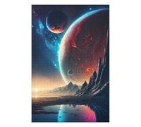 Puzzles pour Adolescents Dawn of New Planet Puzzles pour Adultes, Jouets, Décoration Murale, Cadeaux Et Idées Cadeaux Uniques pour Anniversaires 75x50cm/1000pcs