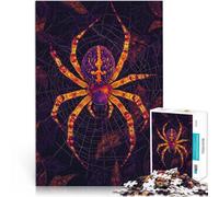 Puzzles pour Adolescents de 1000 pièces Araignée Jouets de Jeu pour Cadeau Familial Chaque pièce est Unique - Jeu Familial Stimulant et Amusant 75x50cm