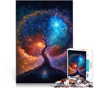 Puzzles pour Adolescents de 1000 pièces Arbre de la Sagesse Séjour Anti-Stress pour Tuer Le Temps Idées Cadeaux 75x50cm