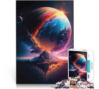 Puzzles pour Adolescents de 1000 pièces Art Fantastique DE LA Galaxie DE l'espace Jeu de Quiz Idées Cadeaux 52x38cm