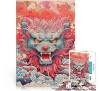 Puzzles pour Adolescents de 1000 pièces Bête Yokai féroce Jeux éducatifs Décoration d'intérieur Une œuvre d'art 50x70cm