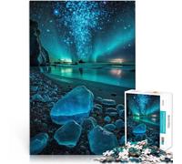 Puzzles pour Adolescents de 1000 pièces Bonheur Nocturne Jeu Familial Anti-Stress Défi Difficile Bon Cadeau 38x26cm