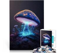 Puzzles pour Adolescents de 1000 pièces Champignons Magiques Défi Difficile pour soulager Le Stress décoration Murale 75x50cm