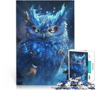Puzzles pour Adolescents de 1000 pièces Chouette des Merveilles cosmiques Impossible est idéal comme Cadeau pour Toute la Famille 52x38cm