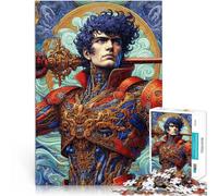 Puzzles pour Adolescents de 1000 pièces Éclaireur à Armure Rouge Jeu Stimulant et Jeu Familial décoration Murale 52x38cm