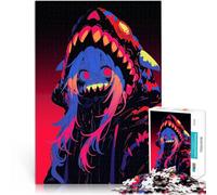 Puzzles pour Adolescents de 1000 pièces Fille Monstre d'Anime Séjour Anti-Stress pour Tuer Le Temps Une œuvre d'art 52x38cm