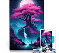 Puzzles pour Adolescents de 1000 pièces Fleur de Cerisier Asiatique Analyse et logique Renforcer l'amour Entre Les Couples 38x26cm