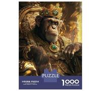 Puzzles pour Adolescents De 1000 Pièces Golden Monkey King Poster Puzzle, Jeu Manuel, Décoration Murale, Idéal comme Cadeau pour Toute La Famille 38x26cm/1000pcs