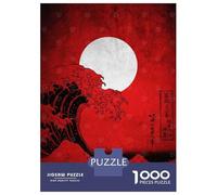 Puzzles pour Adolescents De 1000 Pièces Great Waves Puzzle, Jeu Manuel, Décoration Murale, Idéal comme Cadeau pour Toute La Famille 70x50cm/1000pcs