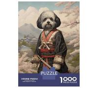 Puzzles pour Adolescents De 1000 Pièces Havanese The Samurai Puzzles pour Adolescents - Jeux Relaxants - Cadeaux pour Femmes, Amis Et Famille 70x50cm/1000pcs