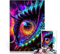 Puzzles pour Adolescents de 1000 pièces Œil Jouets éducatifs et d'apprentissage Jeux familiaux Œuvre d'art 52x38cm