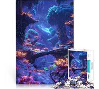 Puzzles pour Adolescents de 1000 pièces Jardin Cosmique de Nébulon Coupe de précision Renforcer l'amour Entre Les Couples 52x38cm
