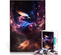Puzzles pour Adolescents de 1000 pièces L'ascension du Phénix Cosmique Jouets éducatifs Convient pour la décoration de Bureau 75x50cm