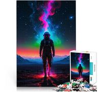 Puzzles pour Adolescents de 1000 pièces l'espace Humain Jouet éducatif d'apprentissage Jeu éducatif pour Anniversaire, Noël 50x70cm
