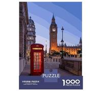 Puzzles pour Adolescents De 1000 Pièces London Big Ben Puzzle, Jeu Manuel, Décoration Murale, Idéal comme Cadeau pour Toute La Famille 70x50cm/1000pcs