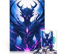 Puzzles pour Adolescents de 1000 pièces Monstre démon Jouet éducatif d'apprentissage Car C'est Un pour Toute la Famille 38x26cm