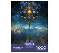 Puzzles pour Adolescents De 1000 Pièces Mystical Tree of Orbs Puzzle pour Adultes - Jeu De Réflexion - Améliore La Mémoire - Cadeaux pour Amis Et Famille 38x26cm/1000pcs