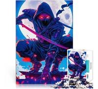 Puzzles pour Adolescents de 1000 pièces Ninja Moonlight pour Le Jeu éducatif Challenge Toy Décoration d'intérieur 75x50cm