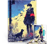 Puzzles pour Adolescents de 1000 pièces Noyau anormal Séjour Anti-Stress pour Tuer Le Temps Cadeaux pour Les Amis et la Famille 52x38cm