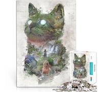 Puzzles pour Adolescents de 1000 pièces Perdu mais Pas oublié Défi Difficile pour soulager Le Stress Bon Cadeau 75x50cm