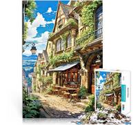 Puzzles pour Adolescents de 1000 pièces Périgord, France Jouets de Divertissement Familial Cadeau d'œuvre d'art 38x26cm