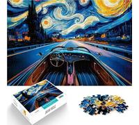 Puzzles pour Adolescents de 1000 pièces Road Trip Galactique Jouets éducatifs d'apprentissage Bon Cadeau 75x50cm