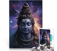 Puzzles pour Adolescents de 1000 pièces Seigneur Cosmique Shiva Jouets éducatifs d'apprentissage Super Cadeau 75x50cm