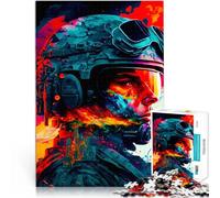 Puzzles pour Adolescents de 1000 pièces Soldat Fantastique Jouets éducatifs d'apprentissage Jouets de décoration pour la Maison 38x26cm