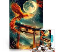 Puzzles pour Adolescents de 1000 pièces Torii du Phénix Qui s'élève Jouets éducatifs est idéal comme Cadeau pour Toute la Famille 52x38cm