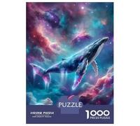 Puzzles pour Adolescents De 1000 Pièces Werewolf Howling at The Moon Illustration Puzzle pour Adultes - Jeu De Réflexion - Améliore La Mémoire - Cadeaux pour Amis Et Famille 52x38cm/1000pcs
