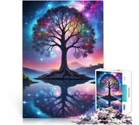 Puzzles pour Adolescents de 2000 pièces Arbre de Vie Cosmique~ Jeu Familial Anti-Stress Défi Difficile Cadeau Amusant 70x100cm