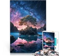 Puzzles pour Adolescents de 2000 pièces Arbre des îles Rocheuses pour s'amuser en Famille Collection d'artistes, Beaux-Arts 70x100cm