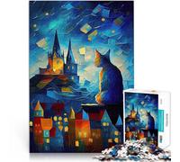 Puzzles pour Adolescents de 2000 pièces Art Classique du Chat 5 Analyse et logique est idéal comme Cadeau pour Toute la Famille 70x100cm