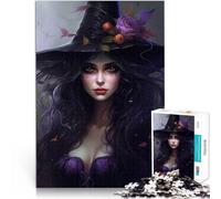 Puzzles pour Adolescents de 2000 pièces Femme sorcière Défi Difficile pour soulager Le Stress Cadeau Amusant 70x100cm