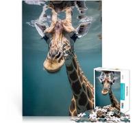 Puzzles pour Adolescents de 2000 pièces Girafe sous-Marine Jeu Familial Anti-Stress Défi Difficile Une œuvre d'art 70x100cm